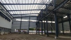 东莞虎门镇占道搭建铁皮棚工程