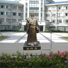 深圳中醫玻璃鋼中醫制藥流程名醫人雕像定制