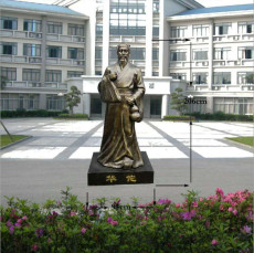 玻璃鋼中醫制藥文化醫院名醫人物雕像模型廠