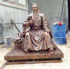 玻璃鋼中醫文化人物雕像古代藥王孫思邈雕塑