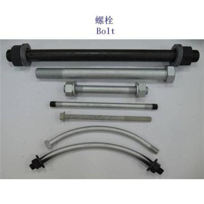 西班牙热镀锌铁路螺栓定制