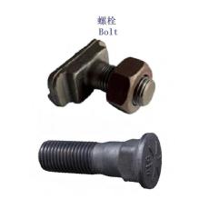 白银35钢轨道螺栓定制