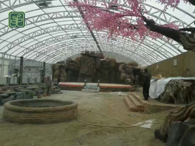 高坪区假树大门设计施工