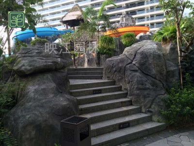 海城区山水假山施工方案