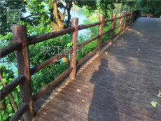 南阳市景区仿木栏杆施工方案