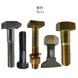绍兴电镀锌轨道螺栓厂家