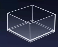 常州透明亚克力展示盒制作 异形亚克力盒子