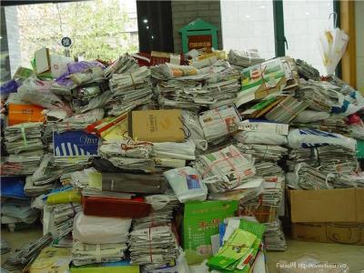 上海回收废品站 废纸 收购报纸 打印纸