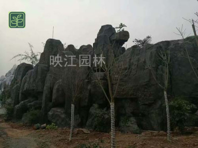 河池假山瀑布流水专业施工团队