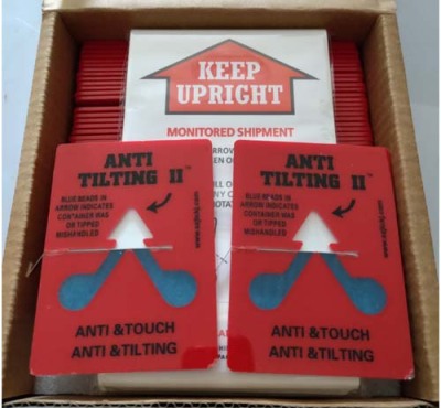 山东ANTI&TILTING人字型防倾倒警示标贴便宜的厂家