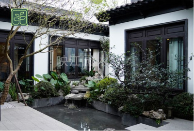 大塘镇小区园建专业师傅施工