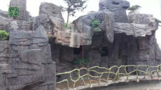 范县灵璧石假山专业施工团队