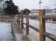 马村区景区仿木栏杆设计施工