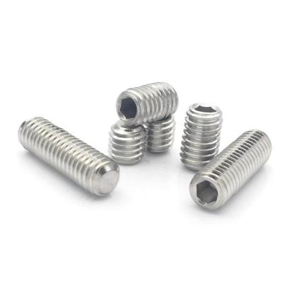 ISO4026内六角平端紧定螺钉 内六角顶丝