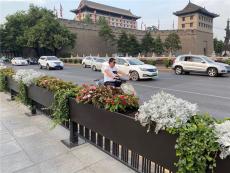 咸阳市政道路隔离花箱生产