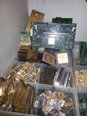 鼓楼区电子垃圾处理 镀金板PCB 电子料收购