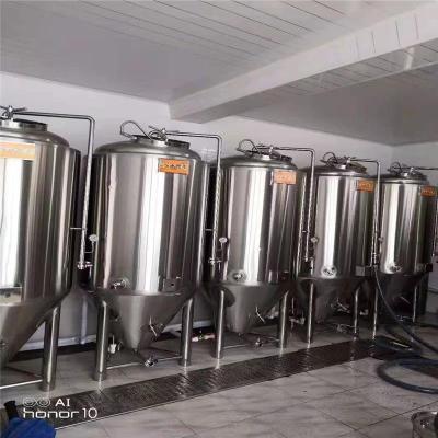 1000升鲜啤酒酿造设备饭店啤酒设备机器