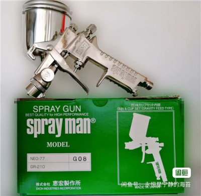 日本喷油枪惠宏077岩田W61台湾喷油枪