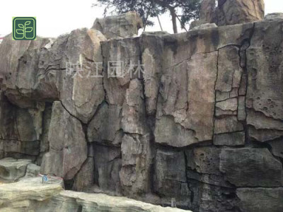 红原县水泥假山专业师傅施工
