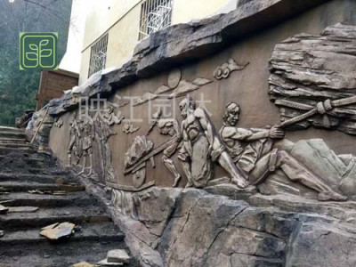 福绵区水泥浮雕设计施工