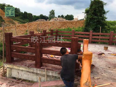 宜昌县美丽乡村栏杆专业施工团队