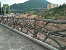 东山区景区仿木栏杆设计施工