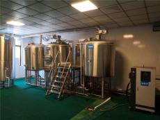 陕西小型精酿啤酒设备酒店500升啤酒机器
