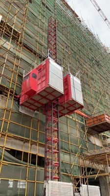 东区街道办事处施工升降机出租多少钱一台