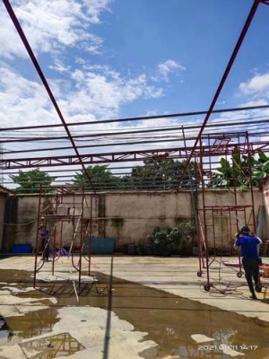 洪梅镇承包地搭建铁皮棚公司