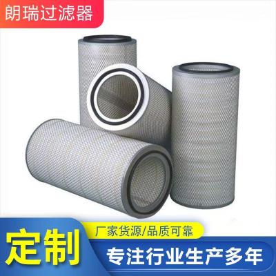 船厂打磨覆膜除尘滤筒 喷砂抛光抛丸机除尘