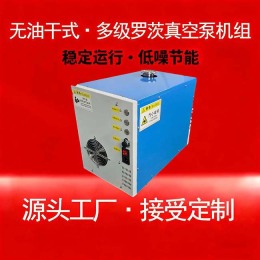 无泄漏罗茨真空泵密封多级耐高温散热性强