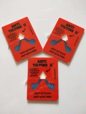 深圳ANTI&TILTING人字型防倾倒警示标贴一张也卖