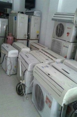 江北新区空调机组 冷库机组 工业设备回收