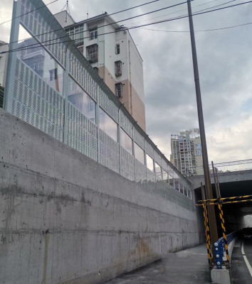 重庆透明板声屏障 亚克力透明板隔声屏障