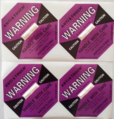 江门ANTI&TILTING人字形防倾斜标签工厂