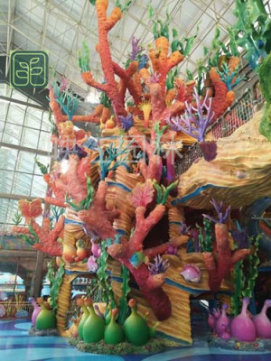 通许县玻璃钢雕塑施工方案