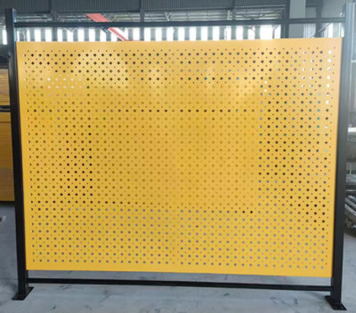 重庆冲孔板车间隔离网 工厂设备隔离网 围栏