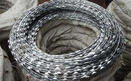 重庆刀片刺绳 监狱焊接刺网 防攀爬带刺滚笼