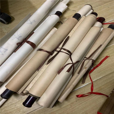 折叠老扇子收购 青浦老油画回收价值