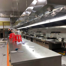 珠海利满顺利工厂厂房白铁通风工程安装设计