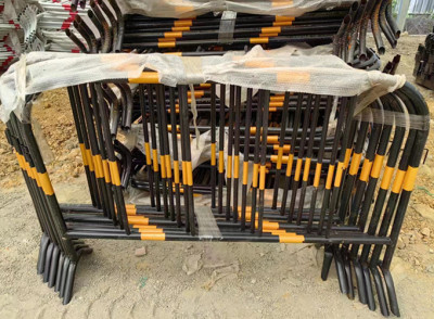 重庆可移动铁马护栏 不锈钢铁马护栏 防护栏