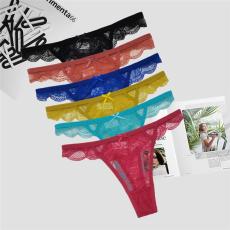 性感蕾丝镂空低腰女士丁字内裤云梦妮内裤