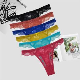 性感蕾丝镂空低腰女士丁字内裤云梦妮内裤