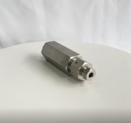 高压直通式单向阀螺纹连接立式止回阀防回阀