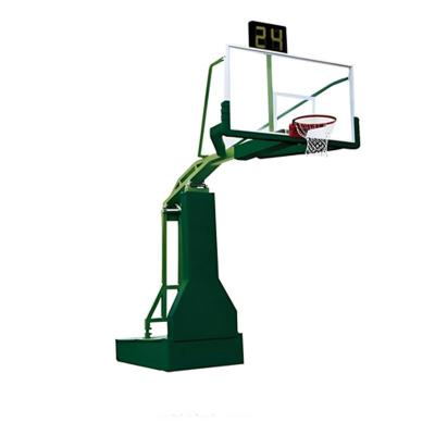 昊然HR-A-004室内遥控操作电动液压篮球架