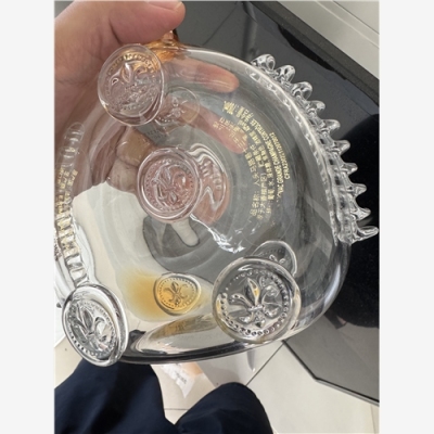 郴州市老款路易十三酒瓶回收批量