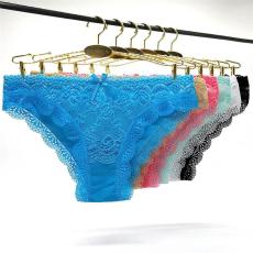 外贸货源女式三角裤 棉蕾丝女短裤批发