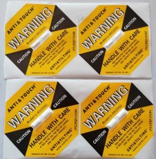 黄冈ANTI&TILTING人字形防倾斜标签整盒包邮