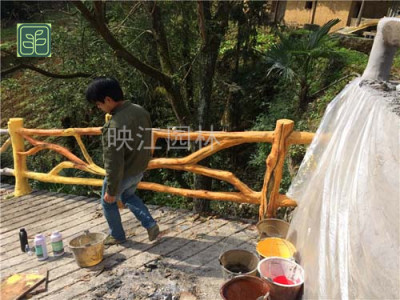 乌当区景区仿木栏杆施工方案