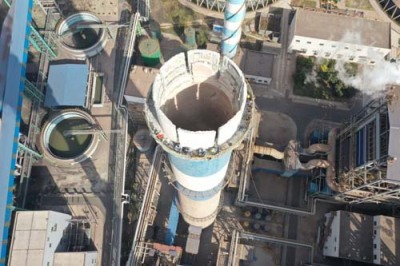 烟台正规45米烟囱拆除厂家